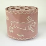 Emily Mitchell, Delftware Candlestick I