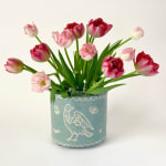 Emily Mitchell, Delftware Candlestick I