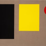 Julian Marshall, STUDY IN BLACK YELLOW AND RED, 2024