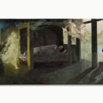 Yongqi Tang, Self Portrait as a Butcher (after Goya), 2022