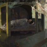 Yongqi Tang, Self Portrait as a Butcher (after Goya), 2022
