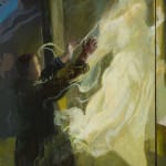 Yongqi Tang, Self Portrait as a Butcher (after Goya), 2022
