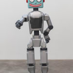 Kenny Schachter, Robo Dealer (seated), 2025