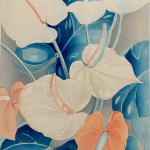 Shirley Russell, Yellow & White Plumerias