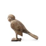 Egyptian, An Egyptian gilt and gesso painted wood Ba-bird, Late Period, circa 664 - 30 BC