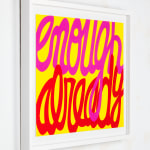 Scott Reeder, Untitled (Wall Talk) grey and pink, 2012