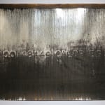Scott Reeder, Untitled (Wall Talk) grey and pink, 2012