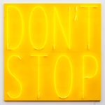 Deborah Kass, Don't Stop 3 (Yellow/Yellow/Yellow), 2020