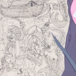 José Lerma, Violet Shirt, 2017