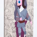 José Lerma, Violet Shirt, 2017