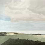 Neil William's oil on linen painting 'Into the Distance', as featured in his solo exhibition 'Distance' at kellilundberg.art.