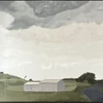 Neil William's oil on linen painting 'Back Again', as featured in his solo exhibition 'Distance' at kellilundberg.art.