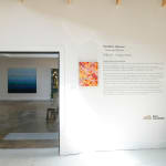 Matthew Johnson's 'Composition (Red)' on display in his solo exhibition at kellilundberg.art.