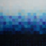 Matthew Johnson’s oil on linen painting ‘Evaporation I’, on display in the Illsley Collection exhibition at kellilundberg.art.