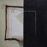 Denise Green’s oil on canvas painting ‘Veiling’ on display in the Illsley Collection exhibition at kellilundberg.art.