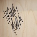 Hannah Polskin, Olive Ash Burl [triptych], 2023