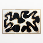 Hannah Polskin, Olive Ash Burl [triptych], 2023