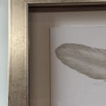 Margot Glass, Small Grey Feather, 2021
