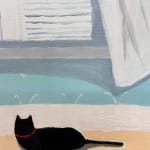 Polly Shindler, Pink Bathroom with Clawfoot Tub, 2020