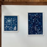 Julia Whitney Barnes, Gold Flora (Ferns, Montbretia, Forget-me-not, Pollinators, etc.), 2023-'24