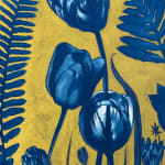 Julia Whitney Barnes, Gold Flora (Ferns, Montbretia, Forget-me-not, Pollinators, etc.), 2023-'24