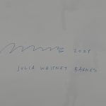 Julia Whitney Barnes, Cyanotype Painting (Roses, Snowdrops, Pollinators, etc.), 2021