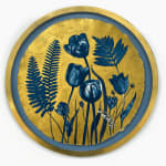 Julia Whitney Barnes, Gold Flora (Ferns, Montbretia, Forget-me-not, Pollinators, etc.), 2023-'24