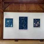 Julia Whitney Barnes, Gold Flora (Ferns, Montbretia, Forget-me-not, Pollinators, etc.), 2023-'24