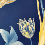 Julia Whitney Barnes, Cyanotype Painting (Roses, Snowdrops, Pollinators, etc.), 2021