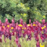 Thomas Sarrantonio, Field Painting July 19, 2021