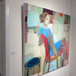 Sharon Paster, Manet at the Beach, 2025