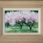 Ann Oram, Three Blossom Trees in an Orchard