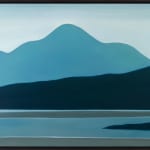 Jane MacNeill, Blue loch with white cloud shifting (Loch an Eilein), 2022