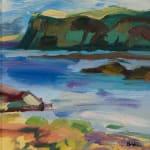Shona Barr, Coastal Cliffs (study), 2019
