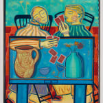 Alice Campbell, On the Roof Terrace, 2024