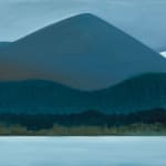 Jane MacNeill, Blue loch with white cloud shifting (Loch an Eilein), 2022