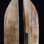 Allison Weightman, Scorched Earth | black and deep-blue, 2023