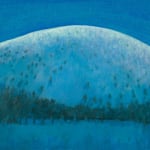 Jane MacNeill, Moonlight on the hill above the Green Lochan (Creag nan Gall), 2021