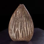 Patricia Shone, Forest Flask (small), 2025