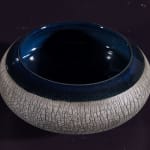 Allison Weightman, Scorched Earth | black and deep-blue, 2023