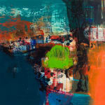 Christopher Wood RSW, Through the Air to the Sea, 2025