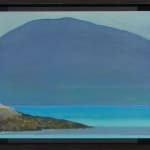 Jane MacNeill, Beinn Dearg Mhor after nightfall - study, 2022