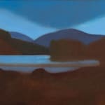 Jane MacNeill, Pine and bog cotton meadow, 2025