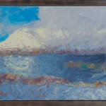 Allan MacDonald, bank of gold, Eskadale, 2022
