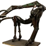 Helen Denerley Moujntain Goat sculpture Kilmorack