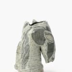 Shin Sang-ho, Faceted White porcelain jar, 1991