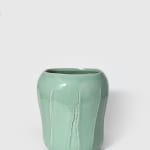 Shin Sang-ho, Faceted White porcelain jar, 1991