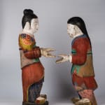 Unknown, Joseon Dynasty (1392–1897), Pair of Buddhist Attendant Boys (Dong-ja), late 17th to early 18th Century