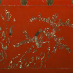 Unknown, Joseon Dynasty (1392–1897), Red Lacquer Chest Inlaid with Mother-of-Pearl, 19th century