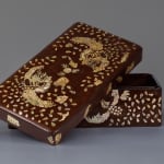 Unknown, Colonial Period (1910–1945), Lacquer Tray Inlaid with Mother-of-Pearl, Early 20th century